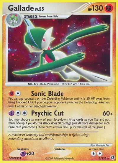 Gallade (Holo Bleed) - 6/132 - Holo Rare