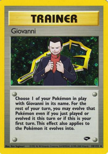 Giovanni 18/132 - Holo Rare - Holo