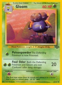Gloom - 37/64 - Uncommon - Unlimited Edition - (VLP)
