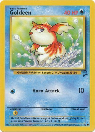 Goldeen - 076/130 - Common - Unlimited Edition - (LP)
