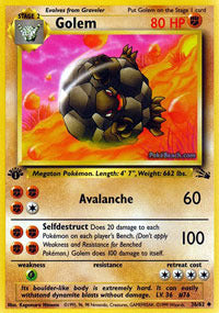 Golem - 36/62 - Uncommon - 1st Edition - (NM)