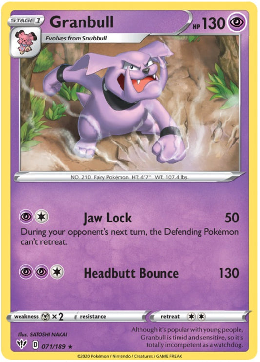 Granbull - 071/189 - Rare