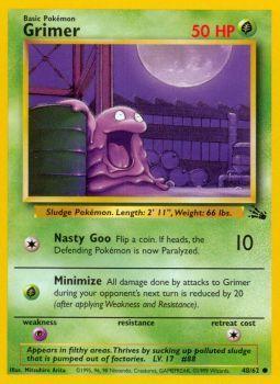 Grimer - 48/62 - Common - Unlimited Edition - (NM)