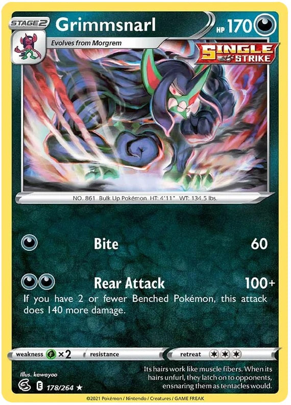 Grimmsnarl - SV085/SV122 - Shiny Holo Rare