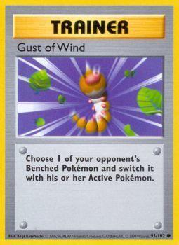 Gust of Wind - 093/102 - Common - Shadowless - (MP)