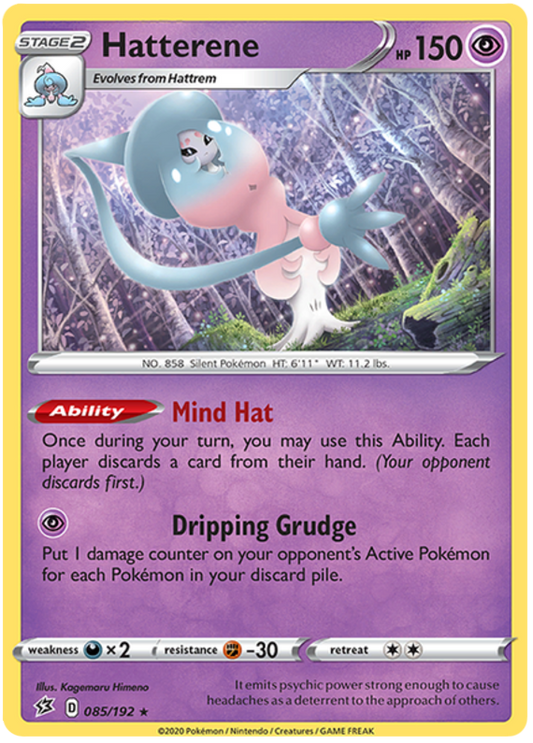 Hatterene - 085/192 - Holo Rare