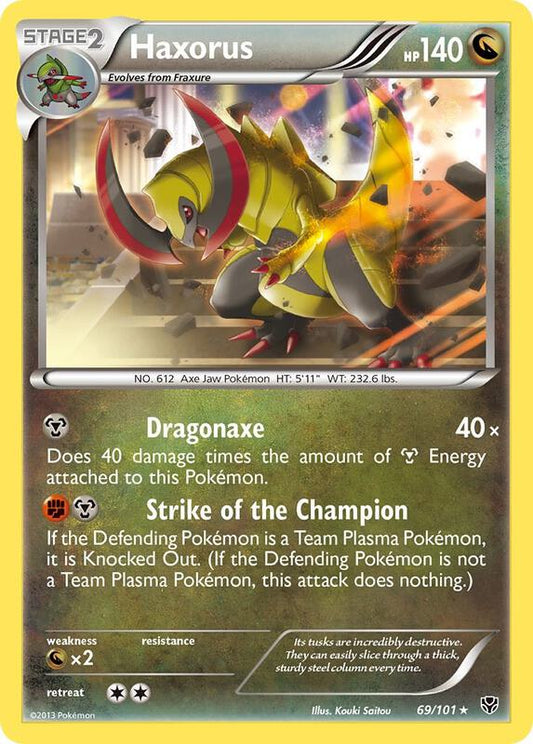 Haxorus 69/101 - Holo Rare - Holo - LP