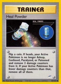 Heal Powder - 104/105 - Common - Unlimited Edition - (NM)