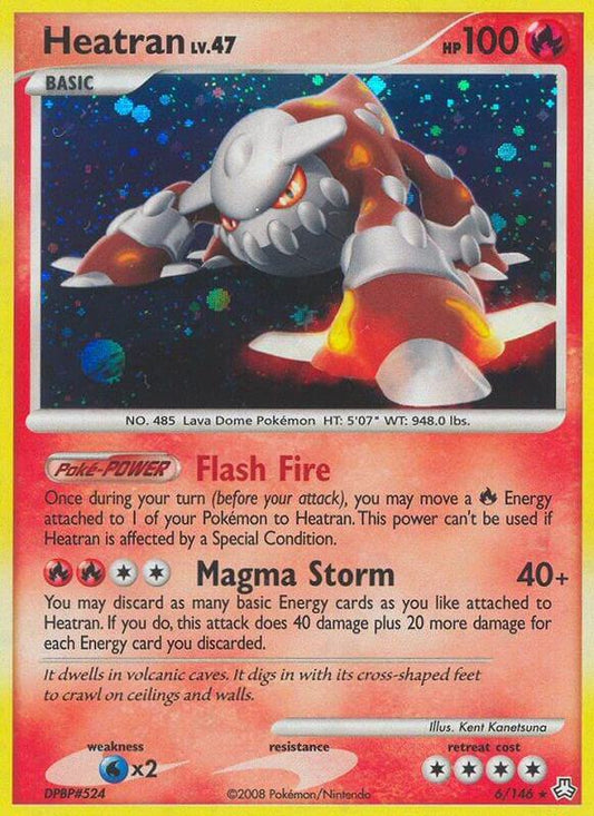 Heatran 6/146 - Holo Rare - Holo