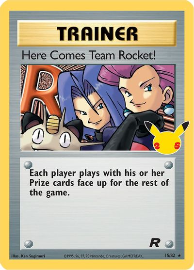Here Comes Team Rocket! - 015/082 - Classic Collection