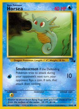 Horsea - 49/62 - Common - Unlimited Edition - (NM)