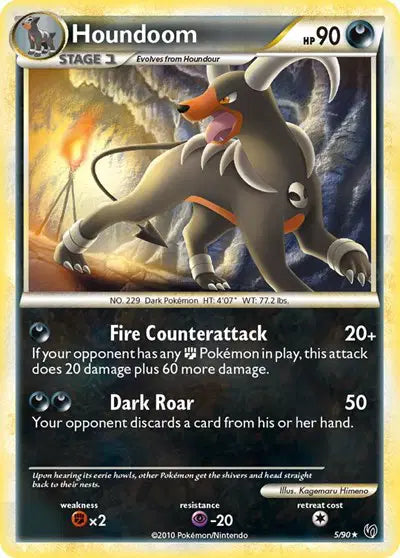 Houndoom - 5/90 - Holo Rare