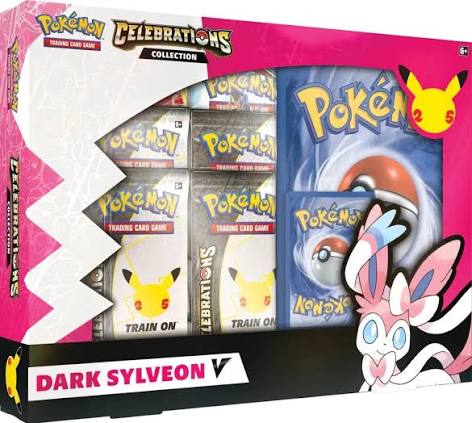 Celebrations Dark Sylveon V Collection