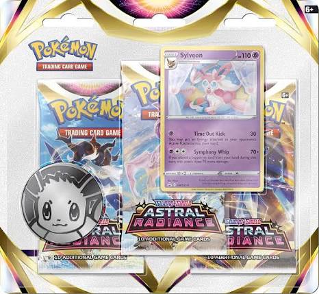 Astral Radiance 3PK Blister (Sylveon)