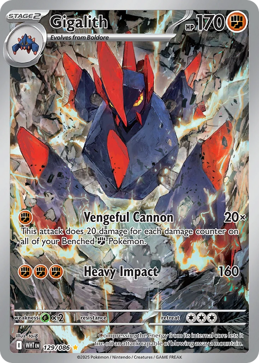 Gigalith - 129/086 - Illustration Rare