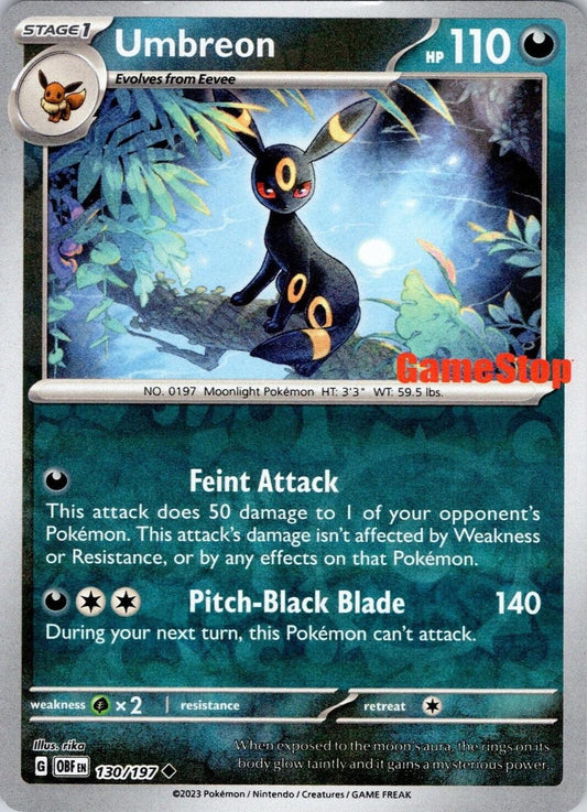 Umbreon - 130/197 - Gamestop Promo