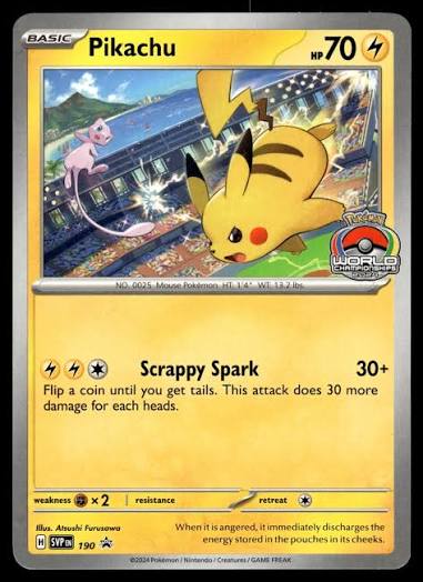 Pikachu - SVP190 - Promo