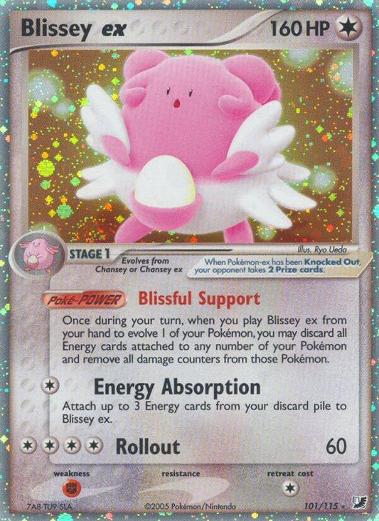 Blissey EX - 101/115 - Holo Rare
