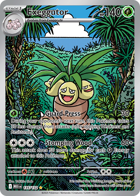 Exeggutor - 135/132 - Illustration Rare