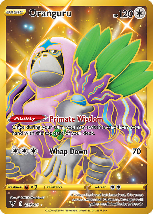 Oranguru - 199/185 - Secret Rare