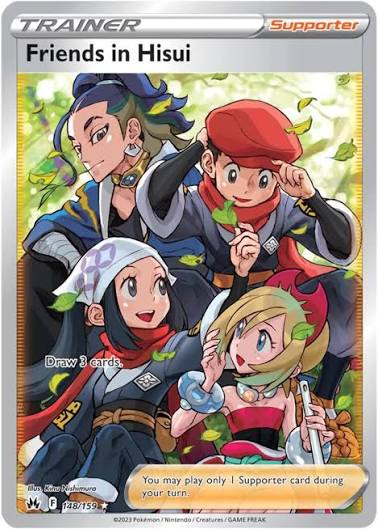 Friends in Hisui - 148/159 - Full Art Ultra Rare