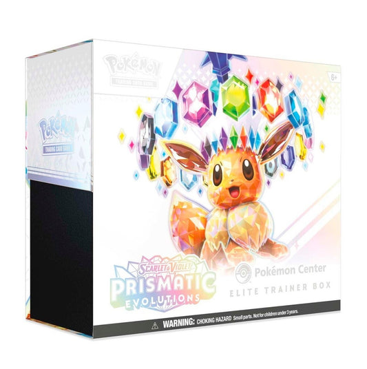 Pokemon Center Prismatic Evolutions Elite Trainer Box