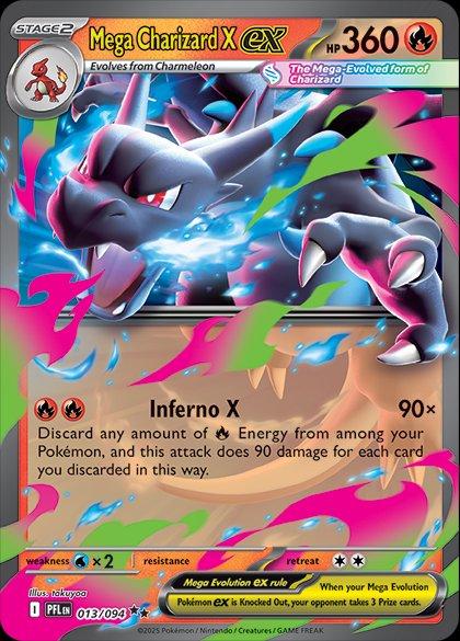Mega Charizard EX - 013/094 - Double Rare
