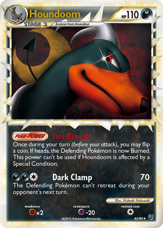 Houndoom - 82/90 - Holo Rare (Prime) (Very Lightly Played)