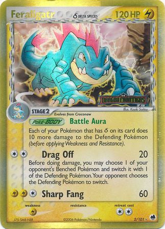 Feraligatr - 2/101 - (Stamped) (Lightly Played)