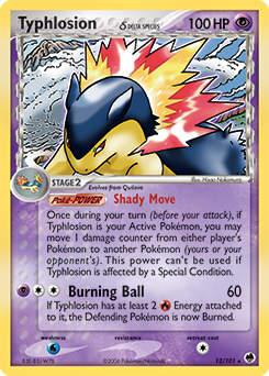 Typhlosion - 12/101 - Holo Rare (Very Lightly Played)