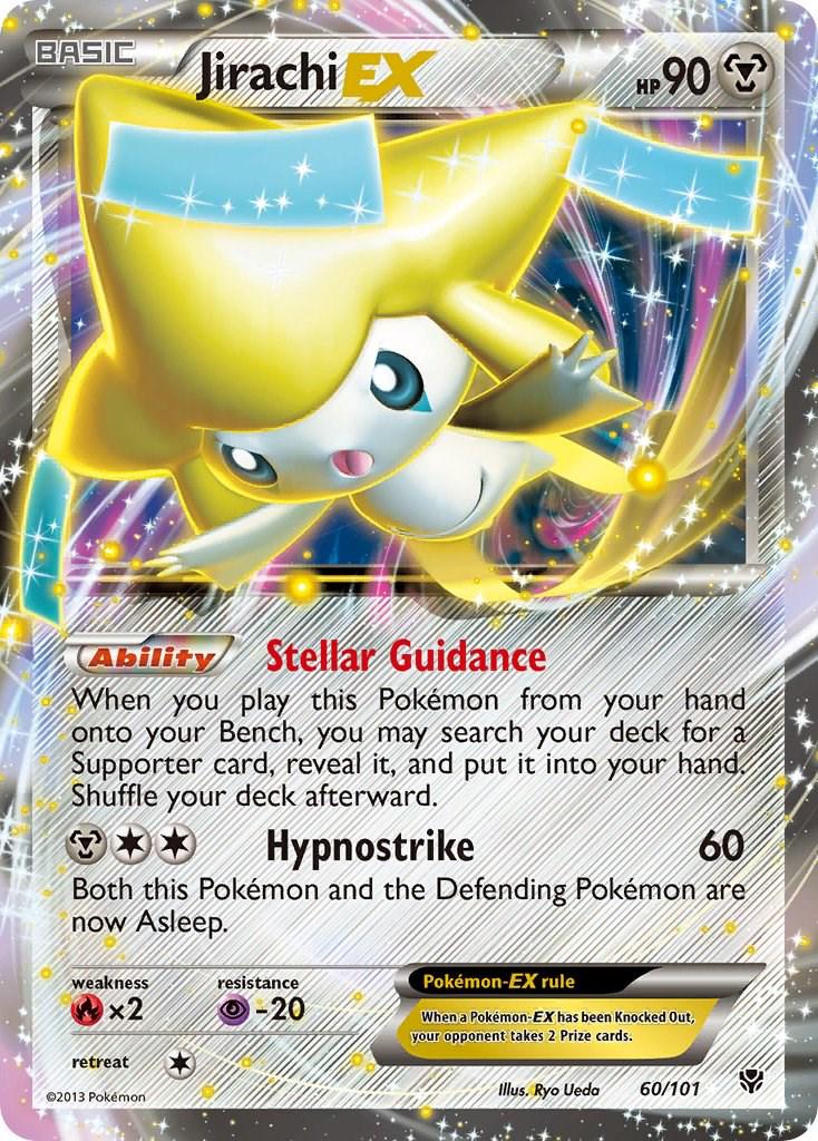 Jirachi EX - 60/101 - Ultra Rare (Very Lightly Played)