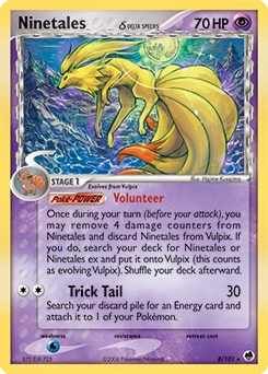 Ninetales - 8/101 - Holo Rare (VLP)