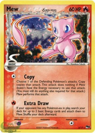 Mew - 3/17 - Holo Rare (VLP)