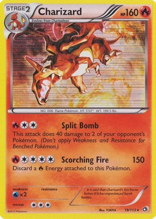 Charizard - 19/113 - Holo Rare (LP)