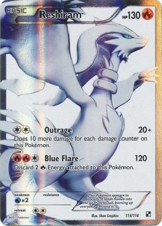 Reshiram - 113/114 - Ultra Rare