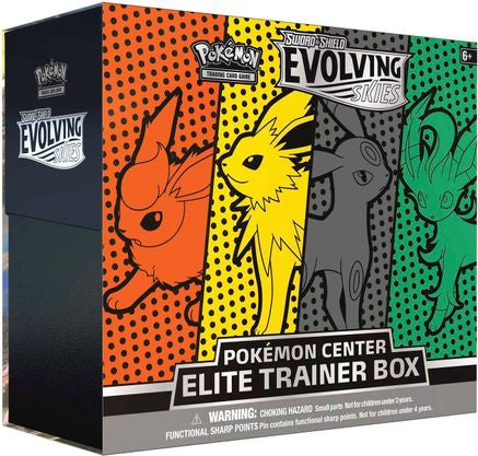 Pokemon Center Evolving Skies Elite Trainer Box