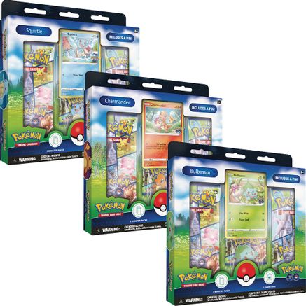 Pokemon Go Pin Collection (Set of 3)