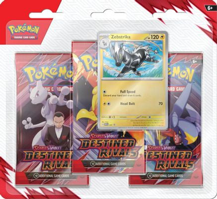 Destined Rivals 3PK Blister (Zebstrika)