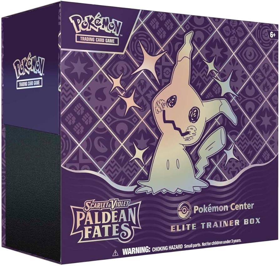Pokemon Center Paldean Fates Elite Trainer Box