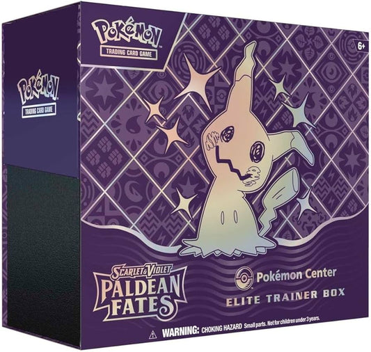 Pokemon Center Paldean Fates Elite Trainer Box