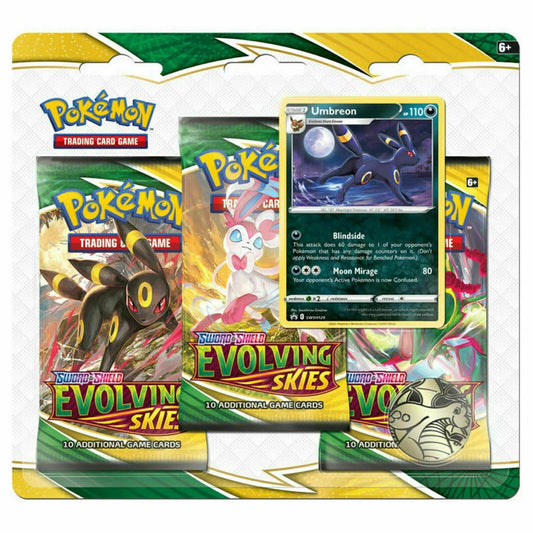 Evolving Skies 3PK Blister (Umbreon)
