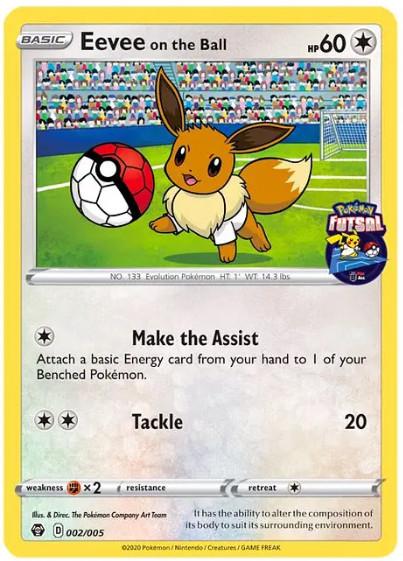 Eevee on the Ball Promo 002/005