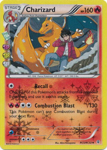 Charizard - RC5/RC32 - Holo Rare - (Very Lightly Played)