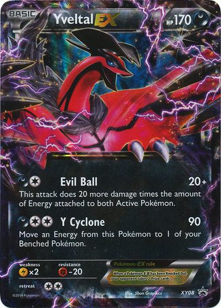 Yveltal EX - XY08 (Very Lightly Played)