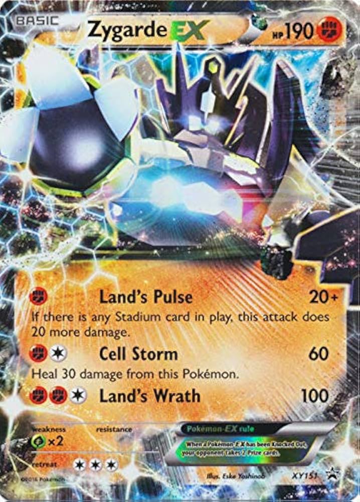 Zygarde EX XY151 (Very Lightly Played)