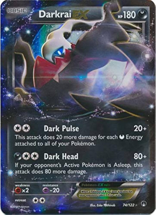 Darkrai EX 74/122 (Very Lightly Played)