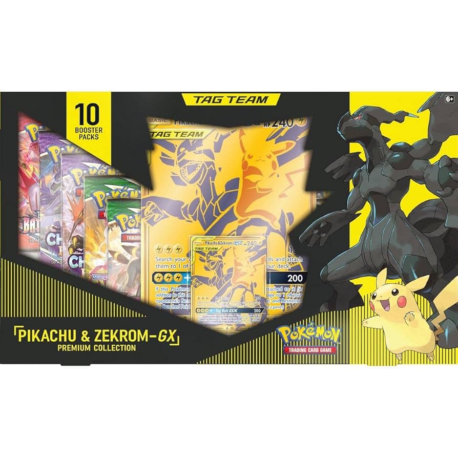 Pikachu & Zekrom GX Premium Collection