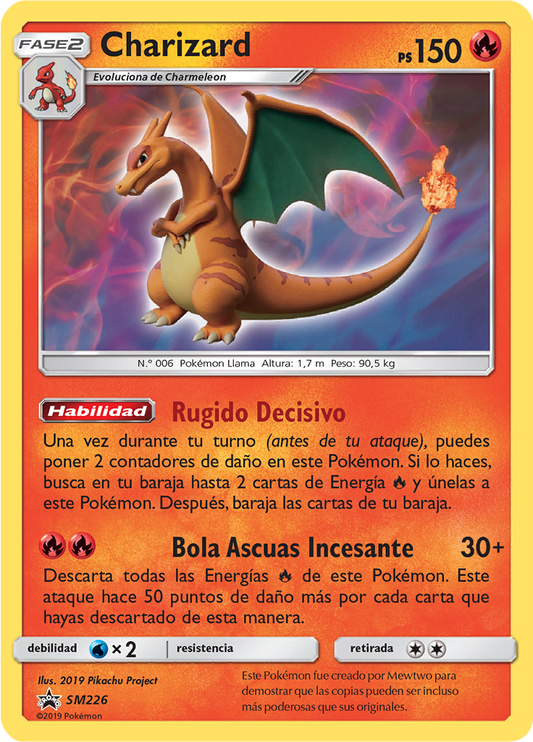 Charizard - SM226 - Holo Rare