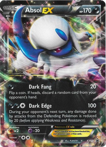 Absol EX - XY62 - (Very Lightly Played)