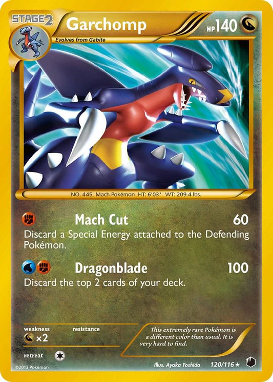 Garchomp - 120/116 - Holo Rare - (Very Lightly Played)